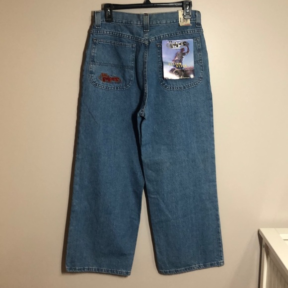 Lee Denim - Vintage Lee Pipes Wide Leg Skater Jean High Rise